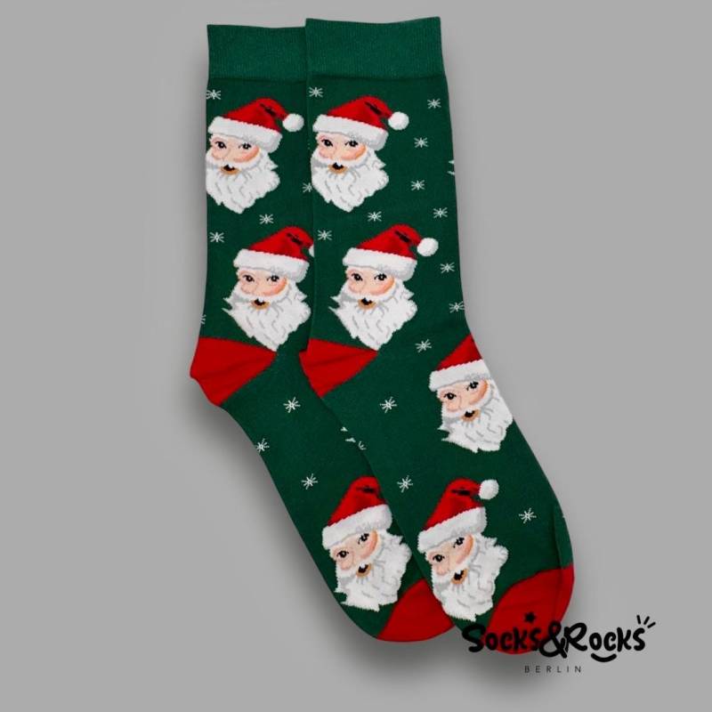 Weihnachtsmann Santa Socken | Weihnachtssocken Weihnachtsgeschenk Netter Einzigartiges Geschenk Für Weihnachten von SocksundRocks