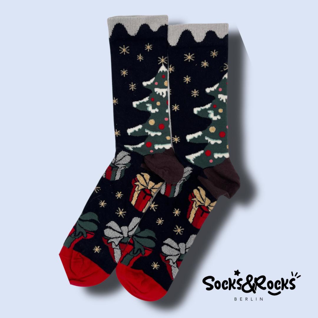 Weihnachtssocken | Weihnachtsgeschenk Nikolaussocken Einzigartiges Geschenk Für Weihnachten von SocksundRocks