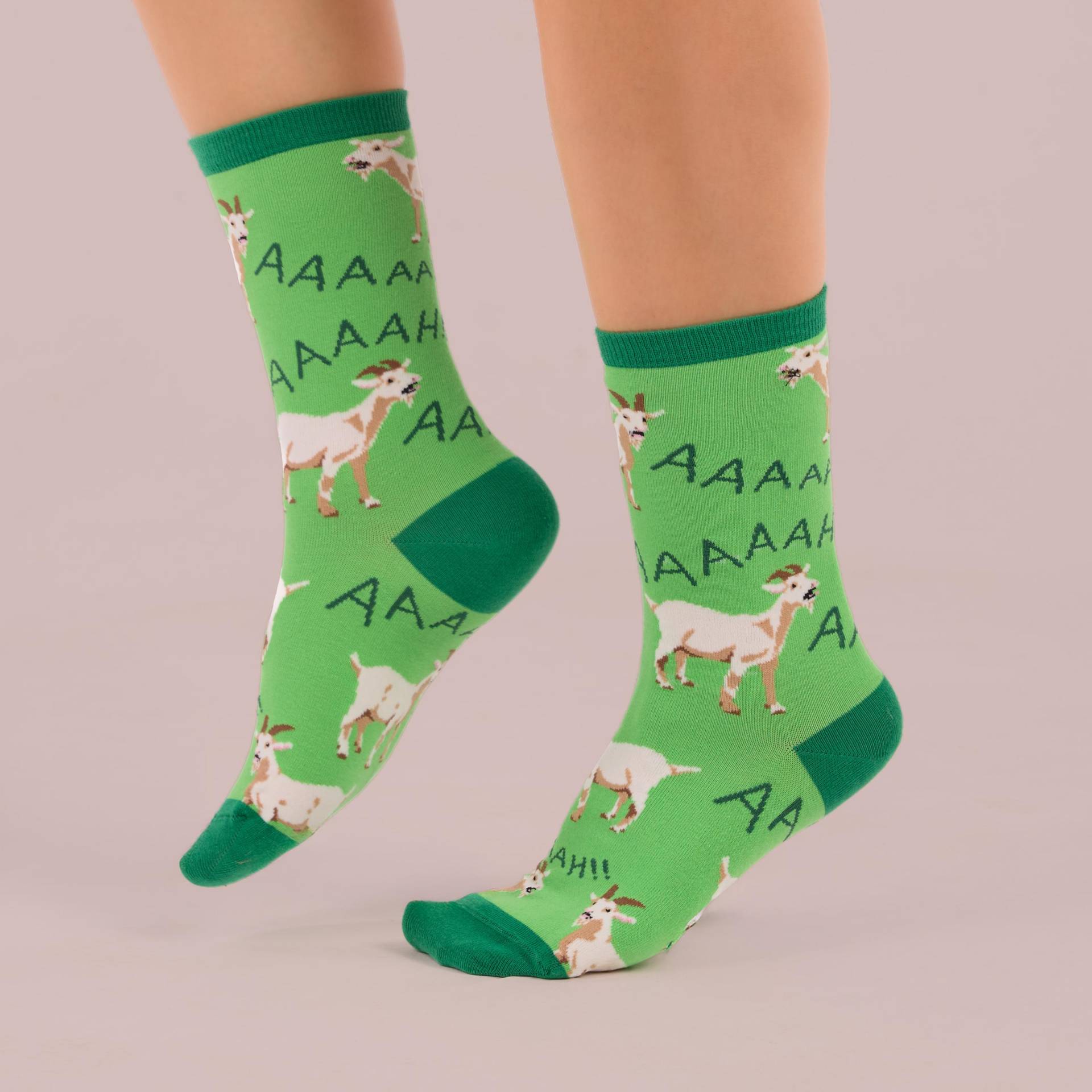 Ziege Socken | Lustige Tier Bauernhof Geschenk Süße Tiersocken Paar Erschwinglichen von SocksundRocks
