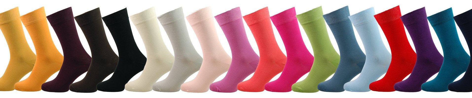 Einfarbige Socken Für Herren. Erhältlich in 27 Farben Gekämmter Baumwolle, Mit Einem Weichen Und Sanften Gefühl. Hochzeit Party/Bräutigam Socken von Socksupermarket