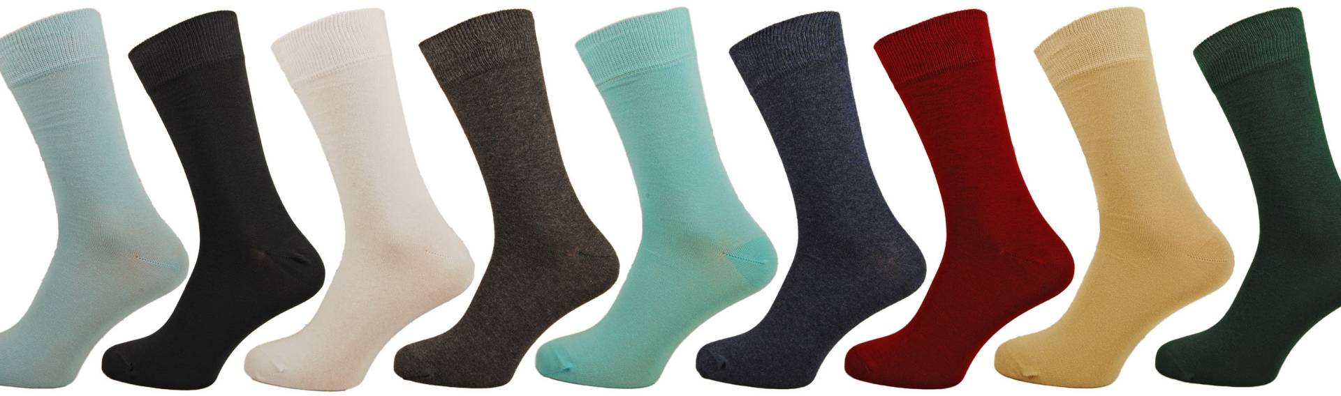 Einfarbige Socken Für Herren. X9 Farbvarianten. Hochzeit, Corporate, Büro von Socksupermarket