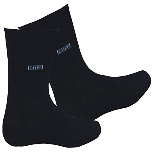 Gastro- Socken - Die Socken für Kellner schwarz 39-42 von Sockswear