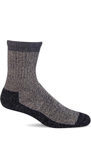 Sockwell Herren Trail Blazer Moderate Graduierte Socken, Denim - Trail Blazer, Large-X-Large von Sockwell