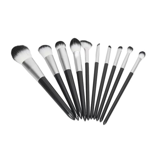 10-teiliges Make-up-Pinsel-Set für, Puder, Concealer, Lidschatten, Rouge, Make-up-Pinsel für den Täglichen Gebrauch von Socobeta