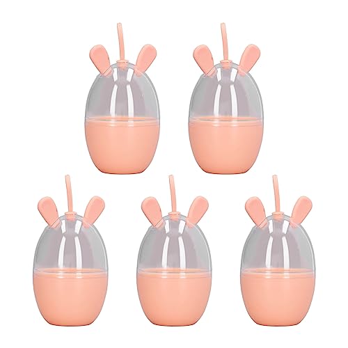 5 Pack Tragbare Make-up-Schwamm-Box Niedliche Cartoon Große Kapazität Make-up Ei Aufbewahrung Sbox für Frauen Mädchen von Socobeta