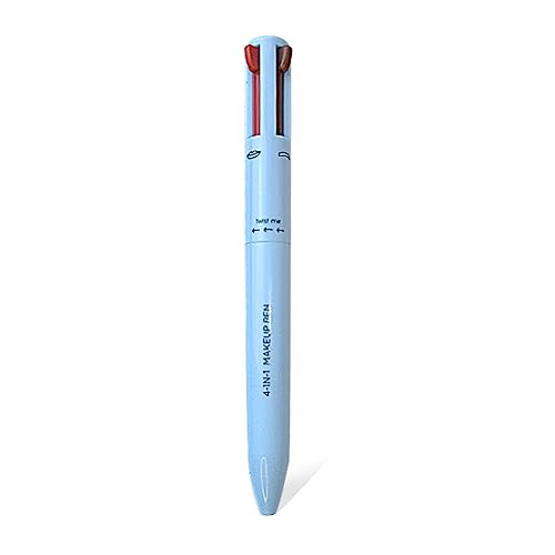 Socueny 4-In-1-Make-Up-Stift, Ausbesserungsstift, Make-Up-Augenbrauenstift, Wasserfest, 4 Farben, Multifunktions-Make-Up-SchöNheitsstift 02 von Socueny