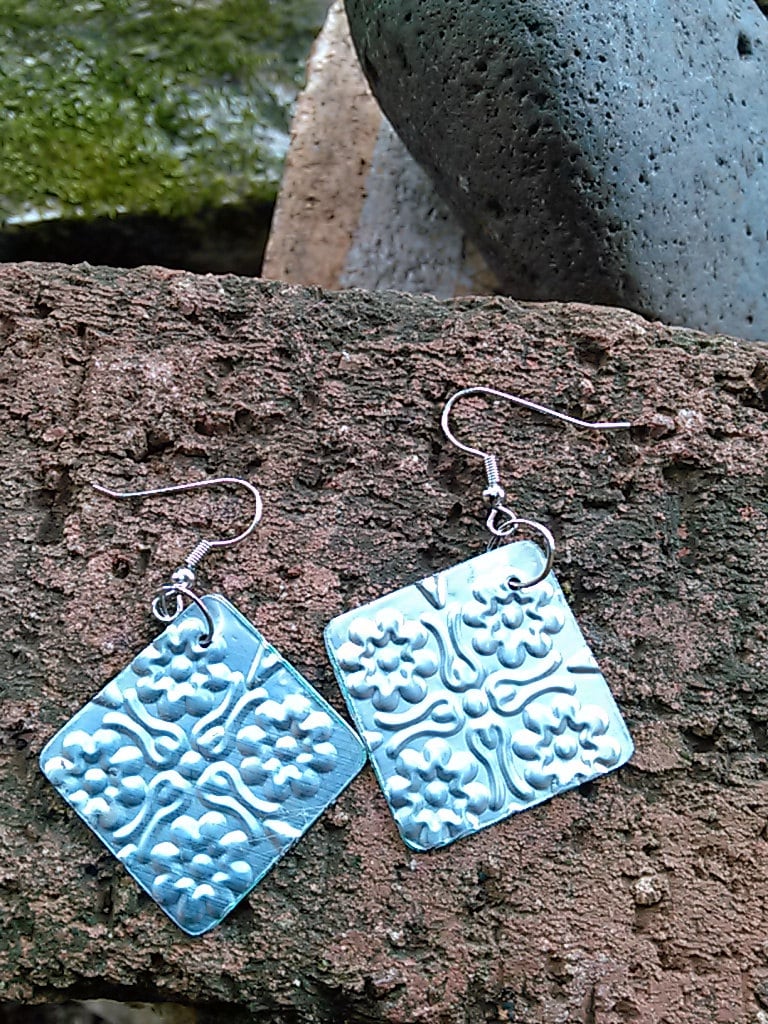 Ohrringe Aus Recycelten Aluminiumdosen von Soda2Art