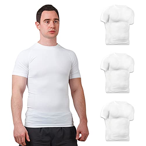 Sodacoda Herren Performance Funktions-Shirt - Leichtes Kurzarm T-Shirt (3X Weiß XL) von Sodacoda