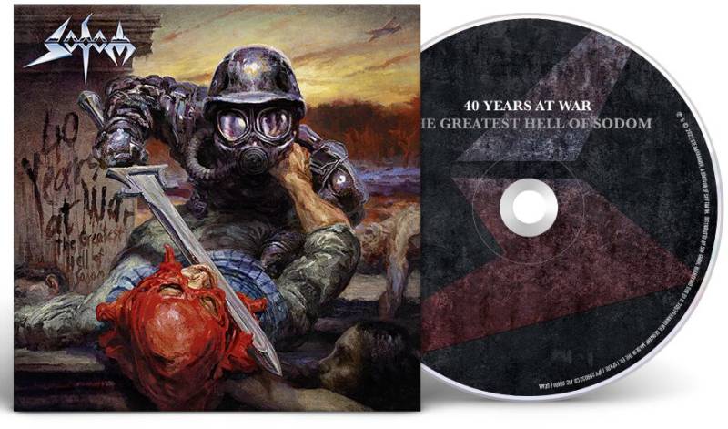 Sodom 40 years at war - The greatest hell of Sodom CD multicolor von Sodom