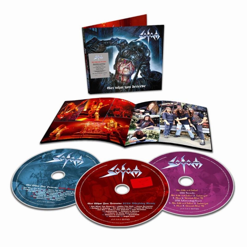 Sodom Get what you deserve CD multicolor von Sodom