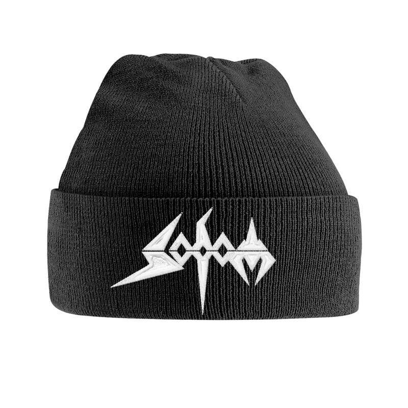 Sodom Mütze - Logo - für Männer - schwarz  - Lizenziertes Merchandise! von Sodom