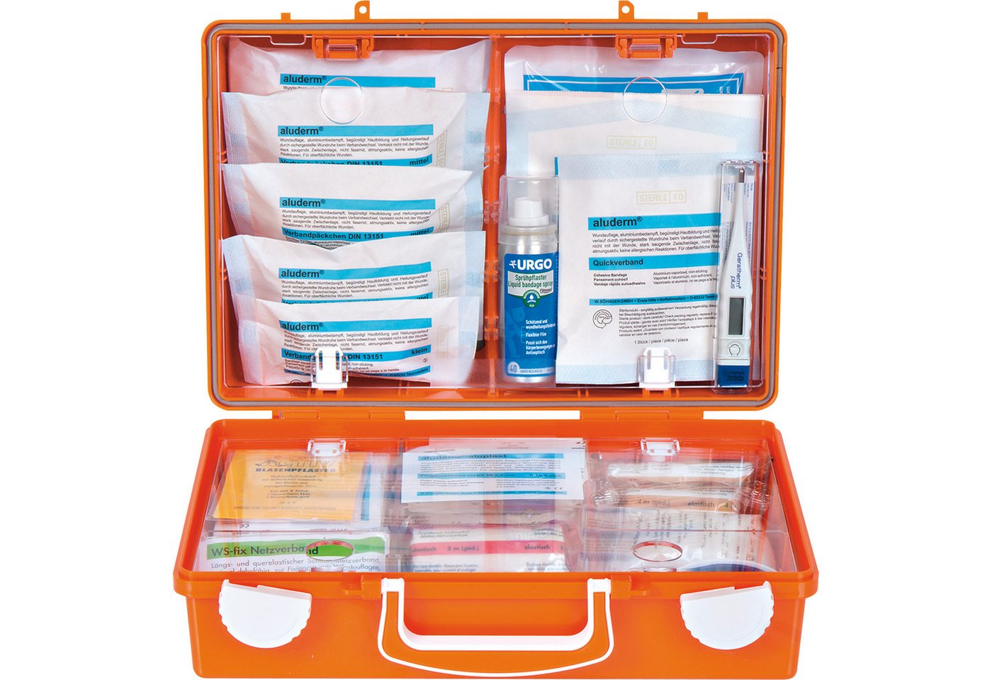 Söhngen Erste-Hilfe-Set Erste Hilfe Koffer DIREKT 0370045 DIN 13157 orange von Söhngen