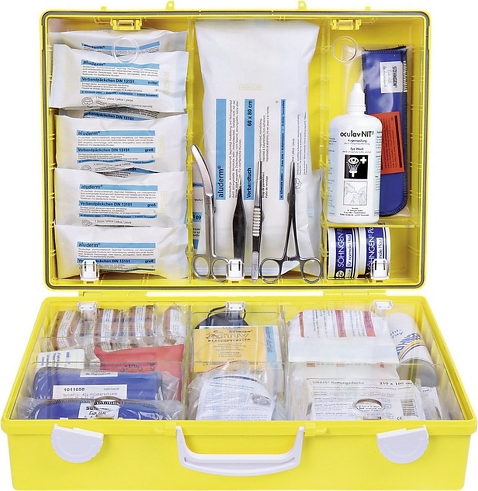 Söhngen Erste-Hilfe-Set Erste-Hilfe-Koffer First Aid Sailing MT CD gelb Söhngen Erste-Hilfe-Set Erste-Hilfe-Koffer First Aid Sailing MT CD gelb von Söhngen
