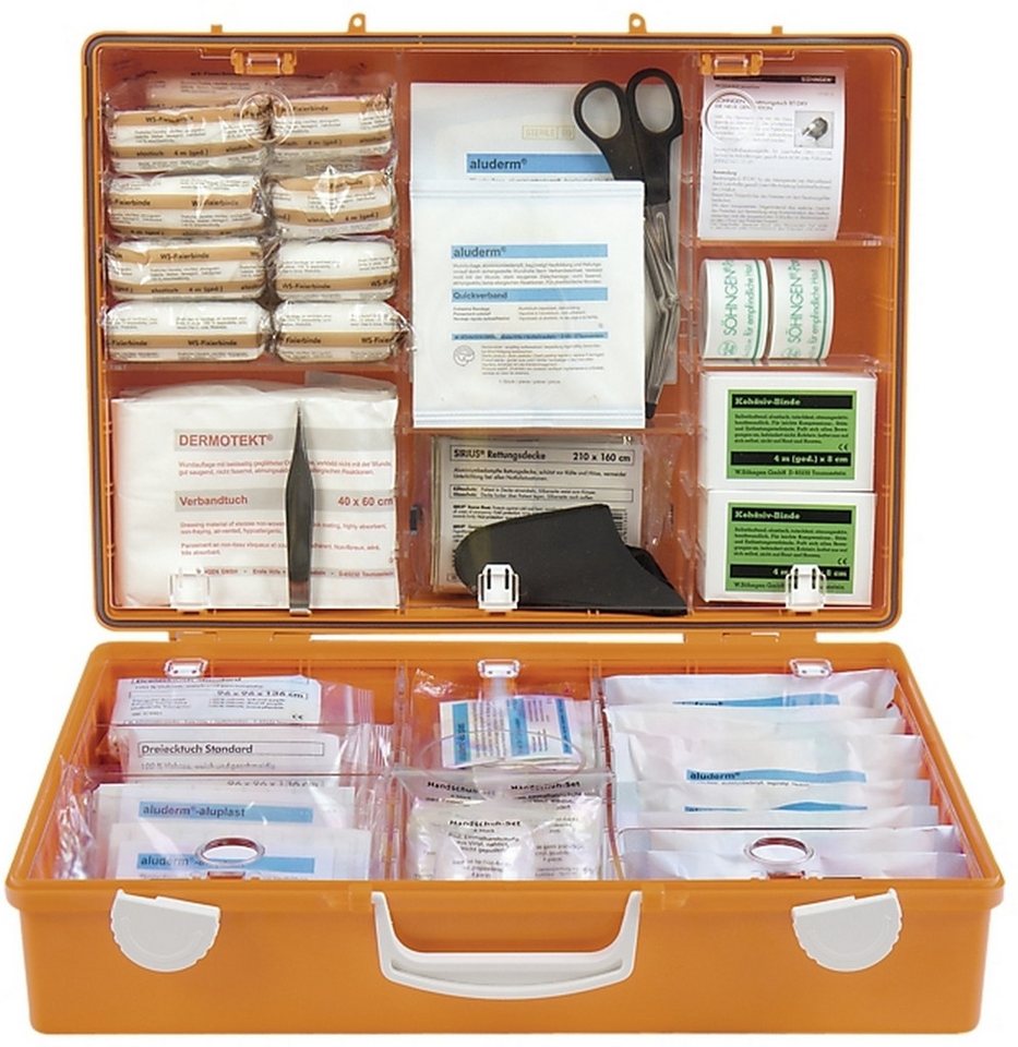 Söhngen Erste-Hilfe-Set Erste Hilfe-Koffer MT-CD orange Füllung Österreich-Norm. Söhngen Erste-Hilfe-Set Erste Hilfe-Koffer MT-CD orange Füllung Österreich-Norm. von Söhngen