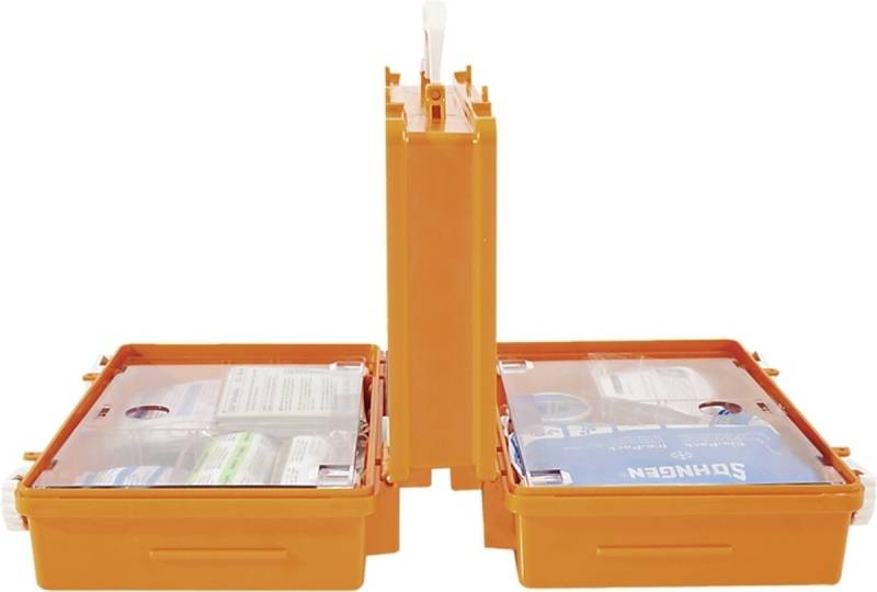 Söhngen Erste-Hilfe-Set Erste Hilfe-Koffer Quick-CD Joker Norm orange von Söhngen