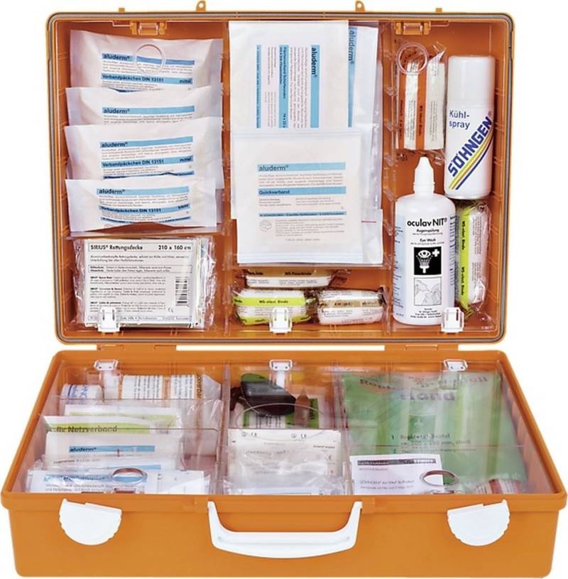 Söhngen Erste-Hilfe-Set Erste-Hilfe-Koffer Spezial MT-CD Metallverarbeitung von Söhngen
