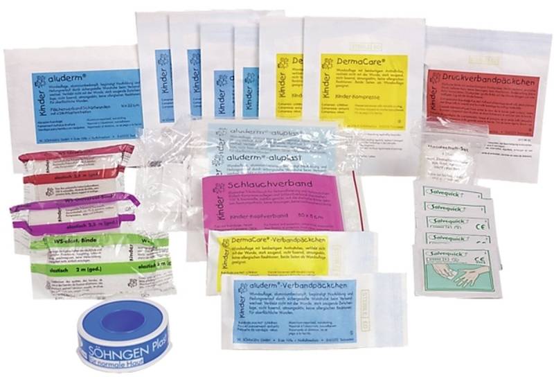 Söhngen Erste-Hilfe-Set Erste-Hilfe-Set Kinder daheim orange von Söhngen