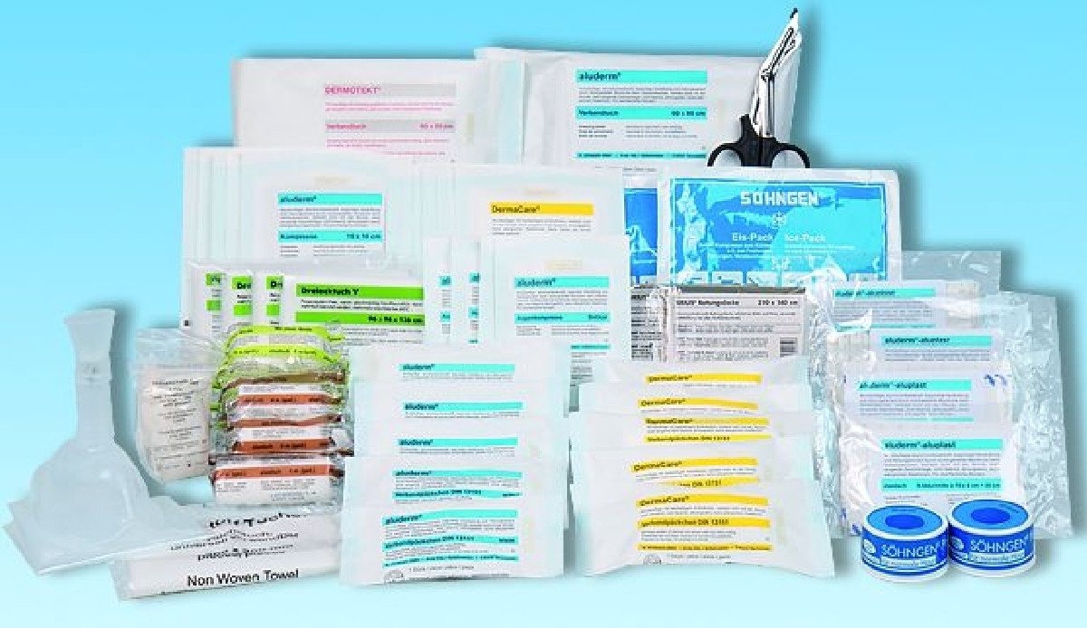 Söhngen Erste-Hilfe-Set Verbandkasten Füllung Industrie Norm DIN 13169 von Söhngen