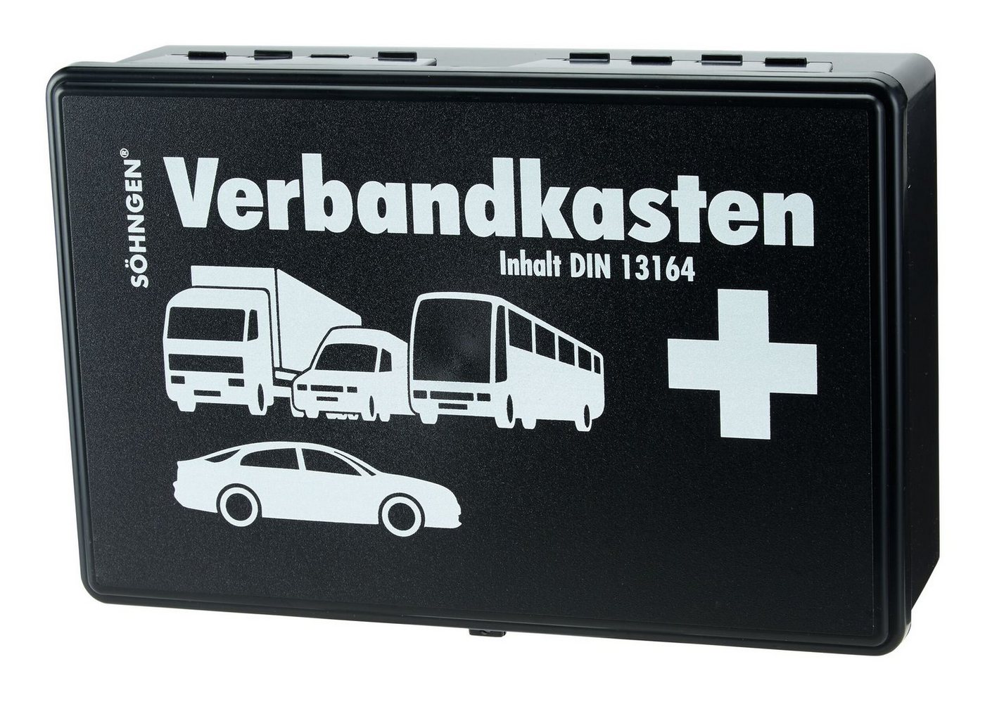 Söhngen KFZ-Verbandkasten, Kunststoff, mit Füllung, Standard DIN 13164 Söhngen KFZ-Verbandkasten, Kunststoff, mit Füllung, Standard DIN 13164 von Söhngen