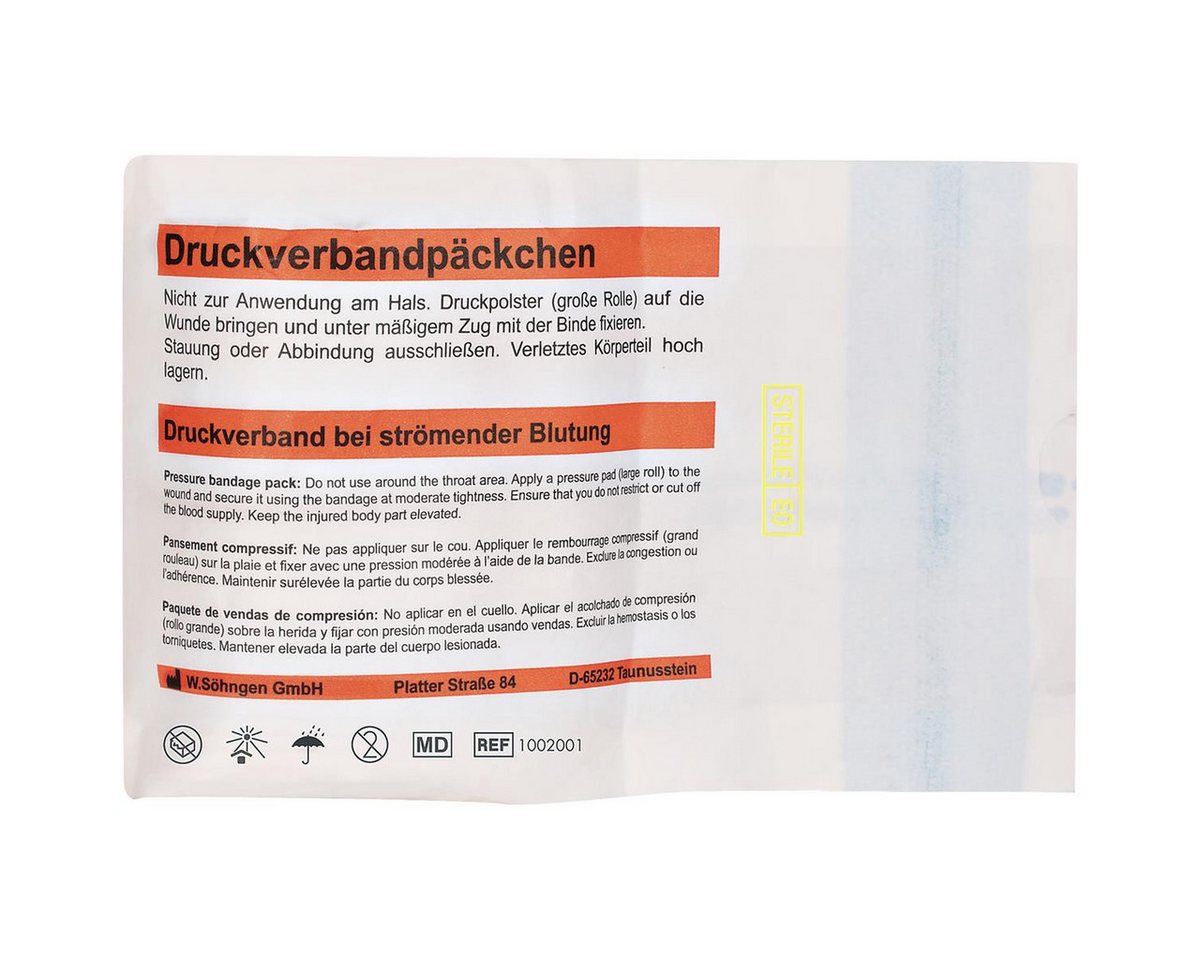 Söhngen Kalt-Warm-Kompresse SÖHNGEN Druckverbandpäckchen Spezial 1002001 Söhngen Kalt-Warm-Kompresse SÖHNGEN Druckverbandpäckchen Spezial 1002001 von Söhngen