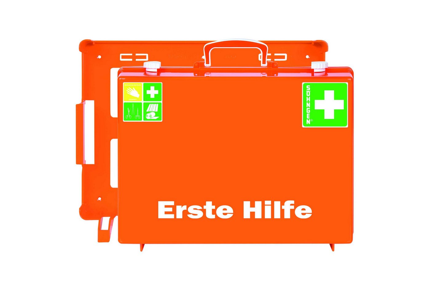 Söhngen Wundpflaster Erste Hilfe-Koffer MT-CD Industrie Norm orange - Füllung Standard DIN von Söhngen