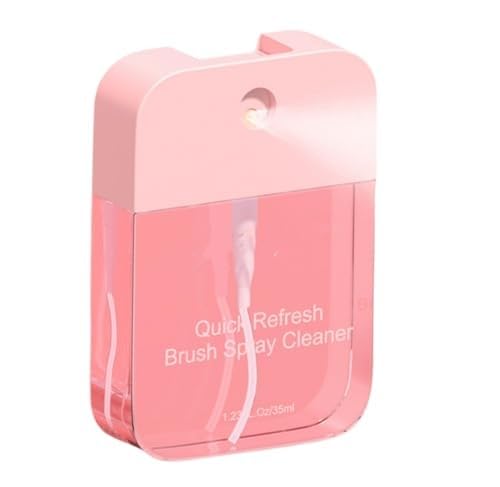 Soelegant Make-up Pinsel Reiniger Spray, Make-up Pinsel Reinigungslösung, Puderquaste, Schwamm Shampoo, Rosa von Soelegant