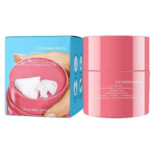 Twist-Up Reinigungsbalsam, solider Make-up-Entferner, leicht, nicht fettend, entfernt wasserfeste Mascara und langanhaltende Foundation, reinigt Poren, pflegt und hydratisiert, hinterlässt die Haut von Soelegant