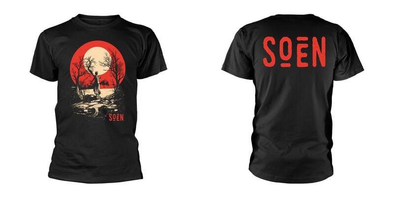 Soen T-Shirt - Redmoon - S bis XXL - für Männer - Größe XXL - schwarz  - Lizenziertes Merchandise! von Soen