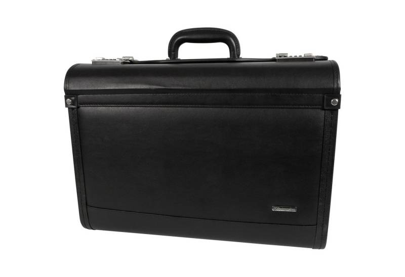 Soennecken Aktentasche Pilotenkoffer Rostock 5172 Lederimitat schwarz (3 Stück) von Soennecken