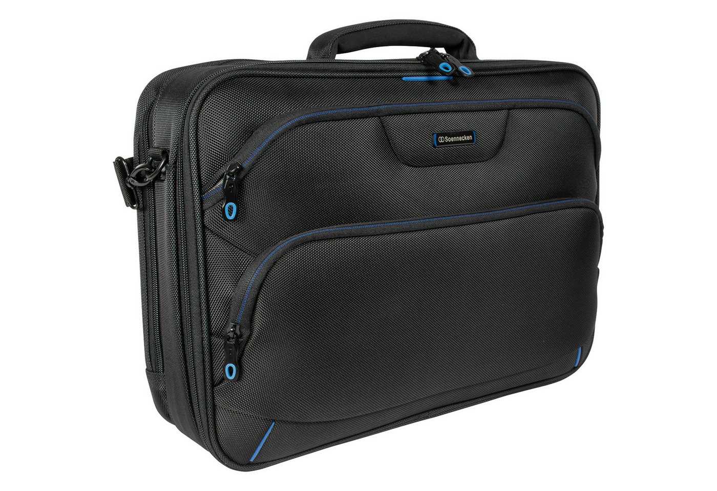 Soennecken Laptoptasche Notebooktasche Stuttgart 5169 Nylon schwarz (6 Stück) von Soennecken