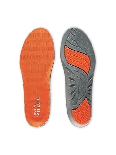 Sof Sole mens Athlete Performance Full-length Insole, Orange, Men s 9-10.5 US von Sof Sole