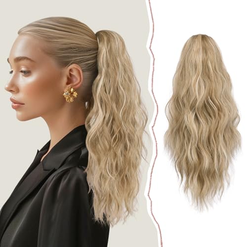 Sofeiyan Pferdeschwanz Haarteil mit Klammer, Lange Gewellt Pferdeschwanz Verlängerung Claw Clip in Ponytail Haarverlängerung Natürliche Synthetische Ponytail Extension für Frauen, 45cm Sofeiyan Pferdeschwanz Haarteil mit Klammer, Lange Gewellt Pferdeschwanz Verlängerung Claw Clip in Ponytail Haarverlängerung Natürliche Synthetische Ponytail Extension für Frauen, 45cm von Sofeiyan