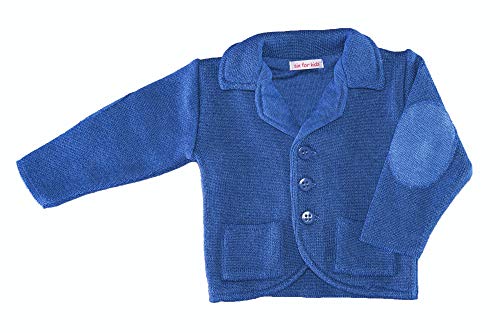 Soffi Kids Baby Sakko Strick Jacke Blau Strickjacke (62/68) von Soffi Kids