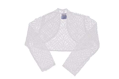 Soffi Kids Mädchen Bolero Spitze Jacke aus Spitze Taufe Ivory (134-9A) von Soffi Kids
