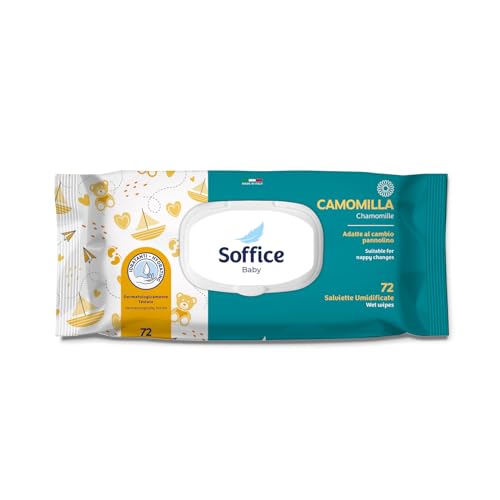 HYGIENETÜCHER KINDER KAMOMILLE - 72 FÜCHER von Soffice