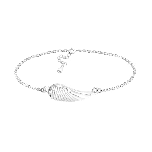 Sofia Milani - Damen Armband 925 Silber - Flügel Engel Anhänger - 30135 von Sofia Milani