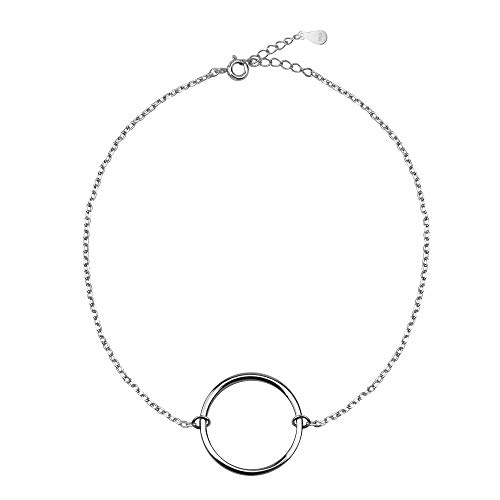 Sofia Milani - Damen Armband 925 Silber - Kreis mit Ring Anhänger - 30217 von Sofia Milani