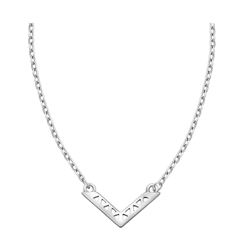 Sofia Milani - Damen Halskette 925 Silber - Dreieck Anhänger - N0455 von Sofia Milani