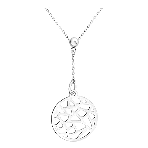 Sofia Milani - Damen Halskette 925 Silber - Kreis Ornamenten Anhänger - 50386 von Sofia Milani