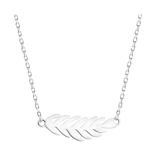 Sofia Milani - Damen Halskette 925 Silber - Blatt Anhänger - 50264 von Sofia Milani