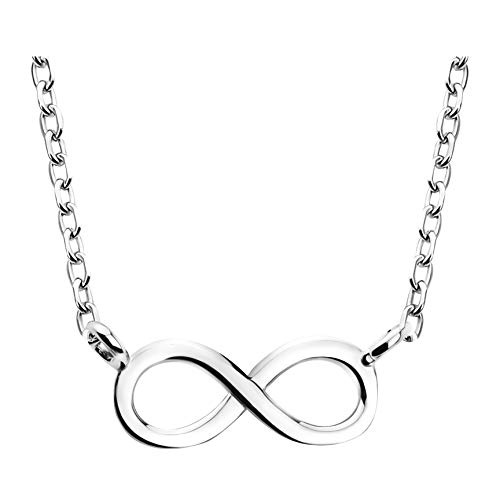 Sofia Milani - Damen Halskette 925 Silber - Unendlich Infinity Anhänger - 50060 von Sofia Milani