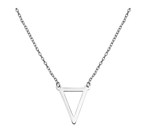 Sofia Milani - Damen Halskette 925 Silber - Dreieck V Anhänger - 50094 von Sofia Milani