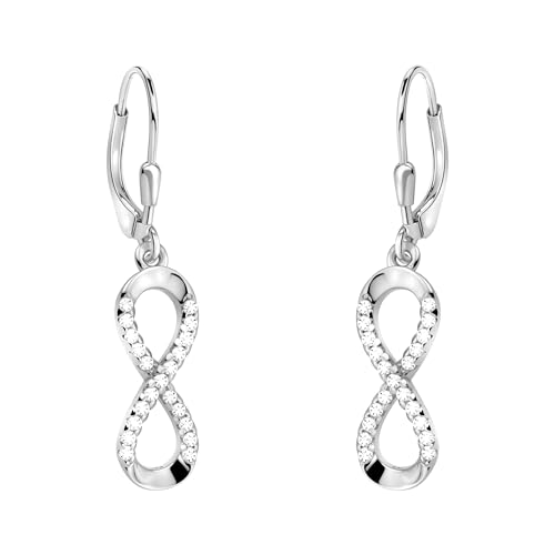 SOFIA MILANI - Damen Ohrringe 925 Silber - Ohrhänger Unendlich - 20460 von Sofia Milani