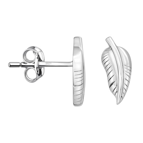 SOFIA MILANI - Damen Ohrringe 925 Silber - Blatt Ohrstecker - 20707 von Sofia Milani