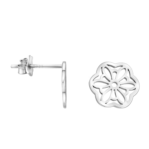SOFIA MILANI - Damen Ohrringe 925 Silber - Blumen Ohrstecker - E1909 von Sofia Milani