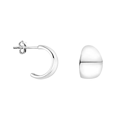 SOFIA MILANI - Damen Ohrringe 925 Silber - Breite Creole - E1763 SOFIA MILANI - Damen Ohrringe 925 Silber - Breite Creole - E1763 von Sofia Milani