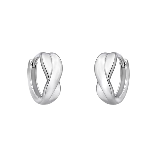 SOFIA MILANI - Damen Ohrringe 925 Silber - Creolen Klein Dünn Geschwungen - 20796 von Sofia Milani