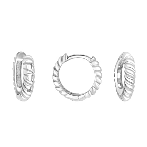 SOFIA MILANI - Damen Ohrringe 925 Silber - Croissant Creole - E1720 von Sofia Milani