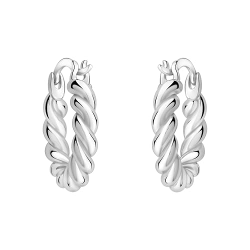 SOFIA MILANI - Damen Ohrringe 925 Silber - Croissant Creole - E2716 SOFIA MILANI - Damen Ohrringe 925 Silber - Croissant Creole - E2716 von Sofia Milani