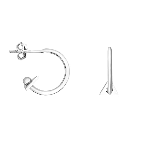 SOFIA MILANI - Damen Ohrringe 925 Silber - Dreieck Steck Creolen - E1245 SOFIA MILANI - Damen Ohrringe 925 Silber - Dreieck Steck Creolen - E1245 von Sofia Milani